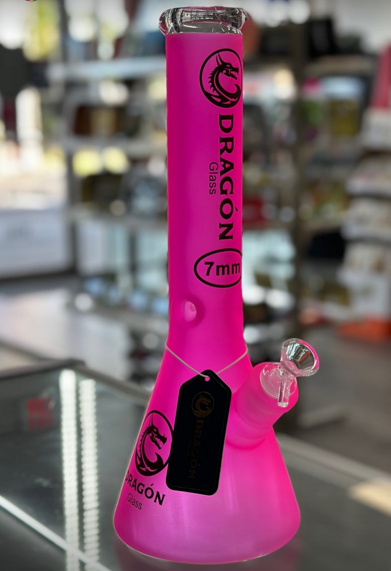 Hand-blown glass pieces and water pipes at Cloud Factory